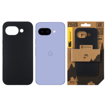 Obal Tactical TPU Google Pixel 10a čierny