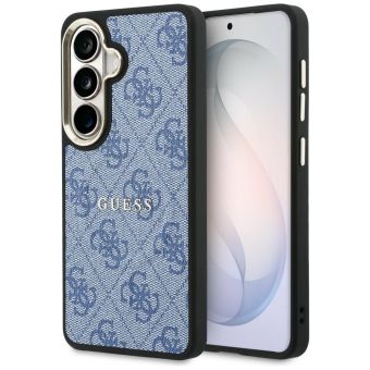 Guess case 4G Embossed Ring MagSafe for Samsung Galaxy S26 blue