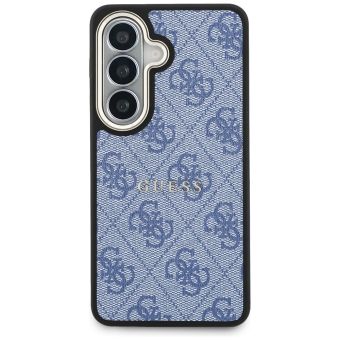 Guess case 4G Embossed Ring MagSafe for Samsung Galaxy S26 blue