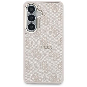 Guess case 4G Embossed Ring MagSafe for Samsung Galaxy S26 Plus pink