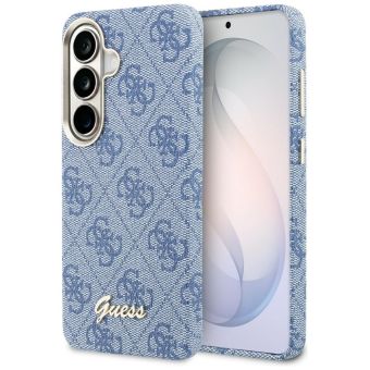 Guess case 4G Script MagSafe for Samsung Galaxy S26 blue