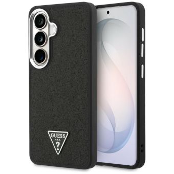 Guess case Fixed Glitter Triangle MagSafe for Samsung Galaxy S26 black