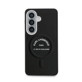 Obal Karl Lagerfeld PU RSG Logo Magnetic Samsung Galaxy S26+ 5G S947 KLHMS26MPSKRSGEK čierny