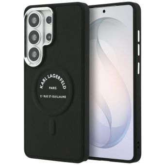 Obal Karl Lagerfeld PU RSG Logo Magnetic Samsung Galaxy S26 Ultra 5G S948 KLHMS26LPSKRSGEK čierny