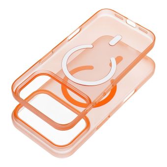 Obal GO ORANGE MagSafe Apple iPhone 16e/17e oranžový