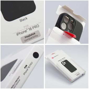 Forcell F-Protect Rubber Premium Silicone TPU iPhone 16e/17e MagSafe - čierne