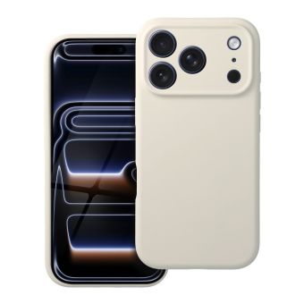 Forcell F-Protect Rubber Premium Silicone TPU iPhone 16e/17e MagSafe - biele