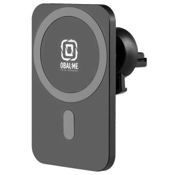 OBAL:ME MagNetix Plate bezdrôtový nabíjací držiak 15W čierny