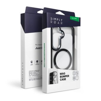 Raor Magsafe Bumper TPU/TPC Samsung A57 A576 5G - čierny