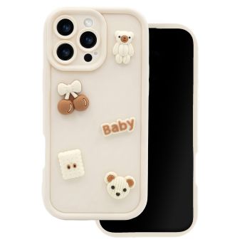 Obal Ultra Trendy 3D Apple iPhone 16 Pro Max medveď