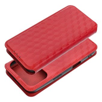 Obal Cubic Book Apple iPhone 17 Pro červený