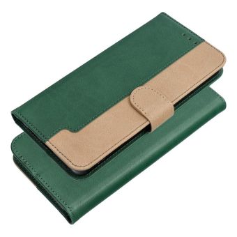 Two-tone Split Book Samsung S26 Plus S947 - zeleno-zlatý