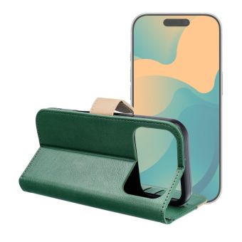 Two-tone Split Book Xiaomi Redmi Note 15 Pro 5G - zeleno-zlatý