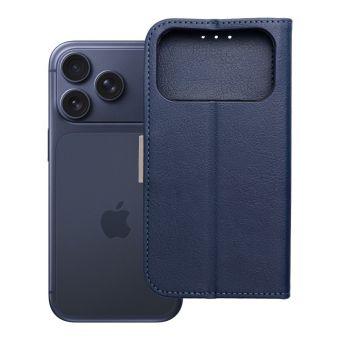 Two-tone Split Book iPhone 17 Pro - modro-krémový