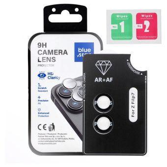 Ochranné sklo na fotoaparát Blue Star Camera Lens Protector Easy Install Samsung Galaxy Z Flip7 5G F766 čierne
