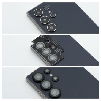Ochranné sklo na fotoaparát Blue Star Camera Lens Protector Easy Install Samsung Galaxy Fold7 5G F966 čierne