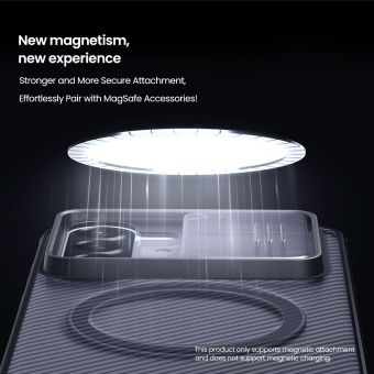 Obal Nillkin CamShield PRO Magnetic Samsung Galaxy A57 5G A576 transparentno čierny