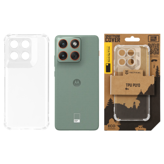 Obal Tactical TPU Plyo Motorola Edge 70 Fusion 5G transparentný
