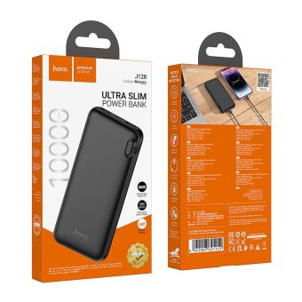 HOCO J128 powerbank 10000 mAh 2A 10W - čierny