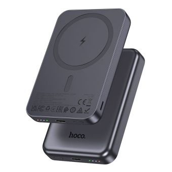 Hoco J160 Powerbank MagSafe 5000 mAh 2A 5W - metal gray