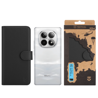 Obal Tactical Field Notes Xiaomi Redmi Note 15 4G/5G čierny