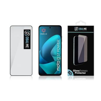 Ochranné sklo OBAL:ME 5D Motorola Moto G57 Power 5G čierne