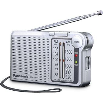 Panasonic RF-P150DEG-S TV-AFC rádio strieborné