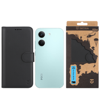 Obal Tactical Field Notes Book POCO X8 Pro čierny