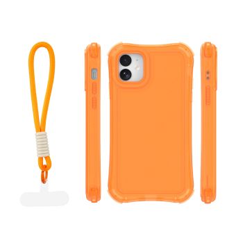 Obal Safepop Strap Apple iPhone 11 oranžový