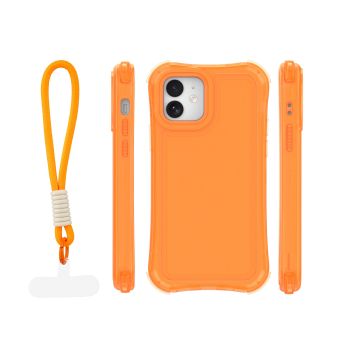 Obal Safepop Strap Apple iPhone 12/12 Pro oranžový