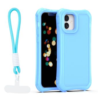 Obal Safepop Strap Apple iPhone 12/12 Pro modrý