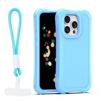 Obal Safepop Strap Apple iPhone 15 Pro modrý