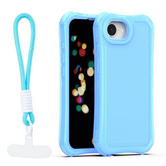 Obal Safepop Strap Apple iPhone 16e/17e modrý