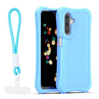 Obal Safepop Strap Samsung Galaxy A17 4G A175/A17 5G A176/A26 5G A266 modrý