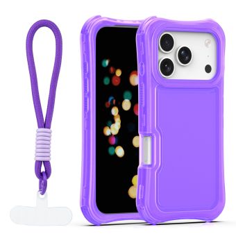 Obal Safepop Strap Apple iPhone 17 Pro fialový