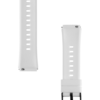 Remienok Tactical Quick Release Silicone 18mm biely
