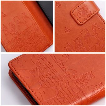 Obal MEZZO Book Xiaomi Redmi Note 15 Pro Plus 5G mačky hnedý