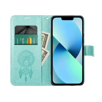 Obal Mezzo Book Samsung Galaxy A27 5G A276 lapač snov zelený