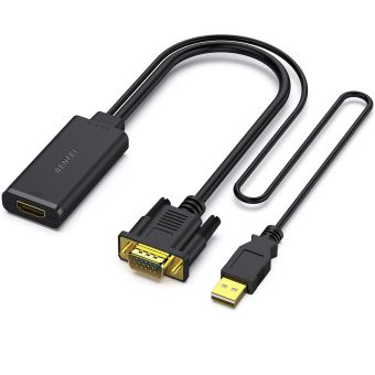 BENFEI adapter VGA to HDMI 1080P with audio black