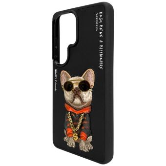 Obal NIMMY GLASSES COOL DOG Samsung Galaxy S26 Ultra 5G S948 čierny