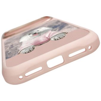 Obal NIMMY GENTLE PETS SERIES DOG MagSafe Apple iPhone 17 Pro Max ružový