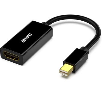 BENFEI adapter mini DisplayPort to HDMI black