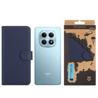 Obal Tactical Field Notes Book Xiaomi Redmi Note 15 4G/5G modrý