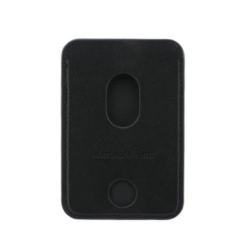 Mercedes PU Leather MagSafe Card Holder penaženka MECSMPUDCSK čierna