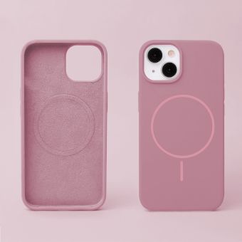 Obal Silicone Thin Mag Apple iPhone 17 Pro ružový