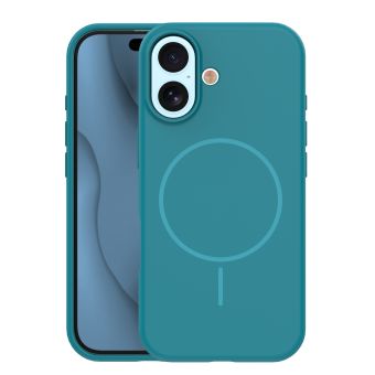 Obal Silicone Thin Mag Apple iPhone 17 tyrkysový