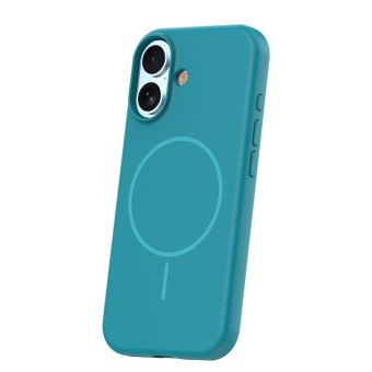 Obal Silicone Thin Mag Apple iPhone 17 tyrkysový