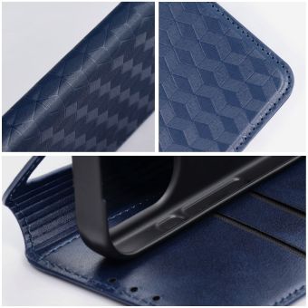 Obal Cubic Book Motorola Moto G67 5G/G77 5G modrý