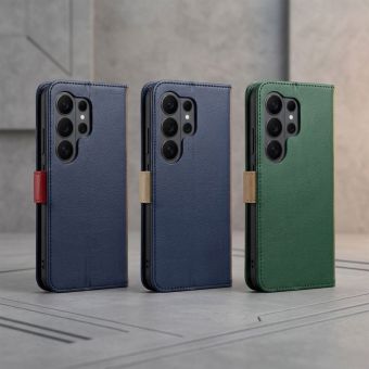 Obal Split Book Motorola Moto G67 5G/G77 5G modro-červený