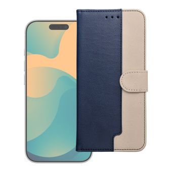 Obal Split Book Xiaomi Redmi A7 Pro modro-béžový